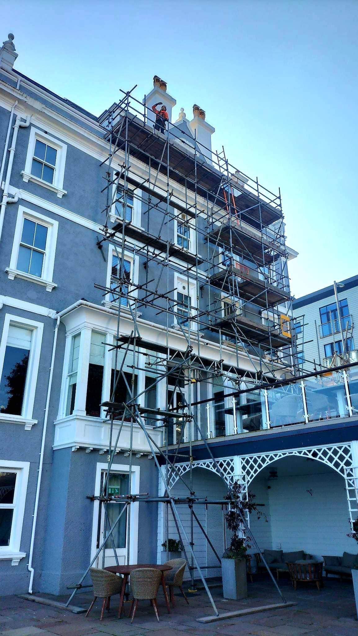 Domestic setup in Marazion